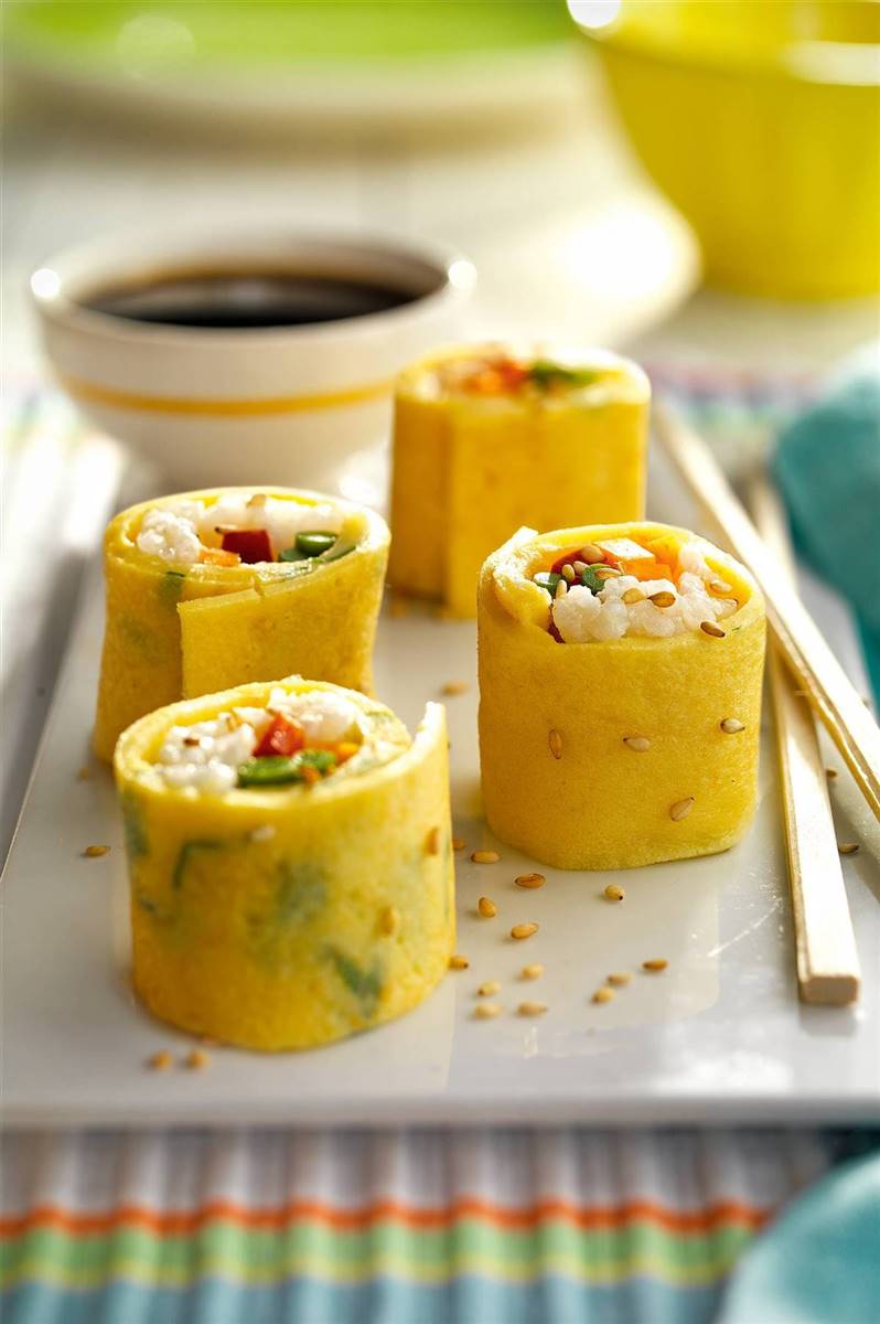 sushi tortilla