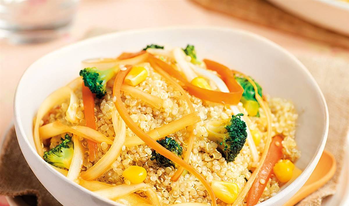 wok quinoa verdurash