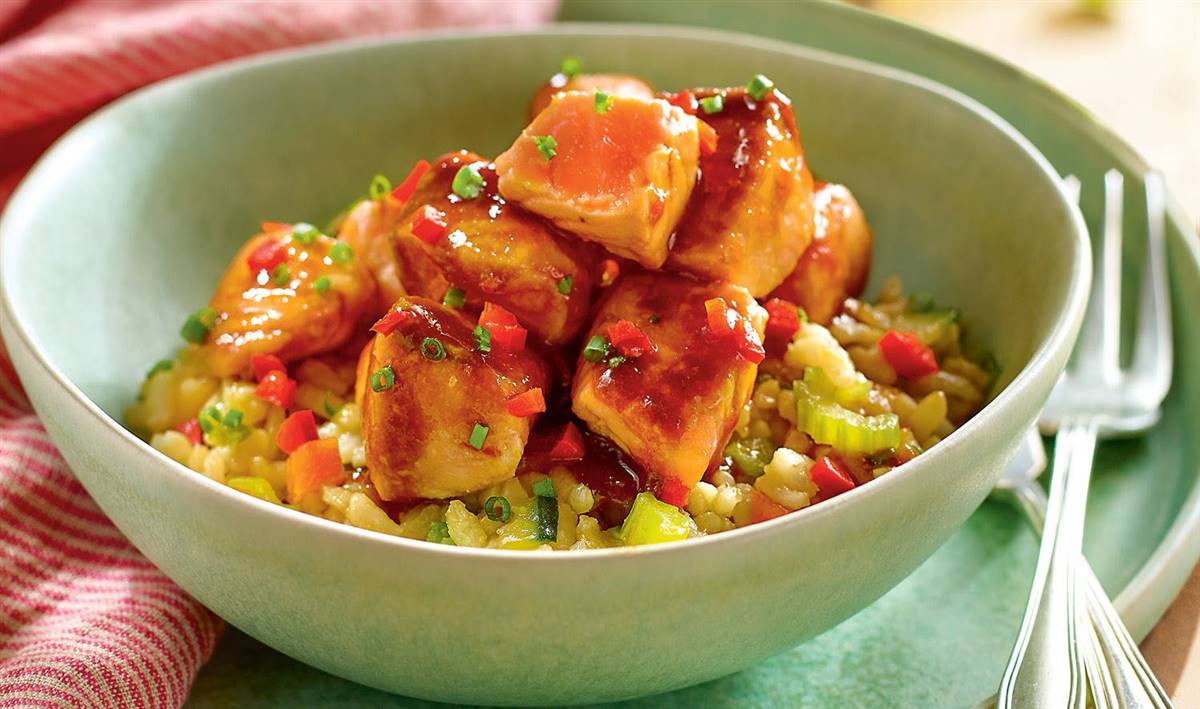 Teriyaki japonés