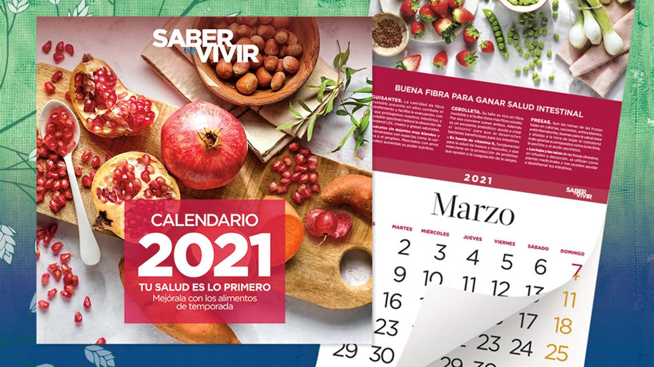 Regalamos 5 Calendarios 2021 de Saber Vivir