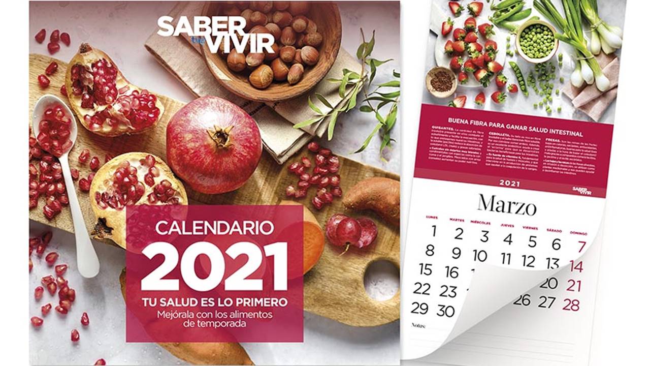 Consigue el Calendario Saber Vivir 2021