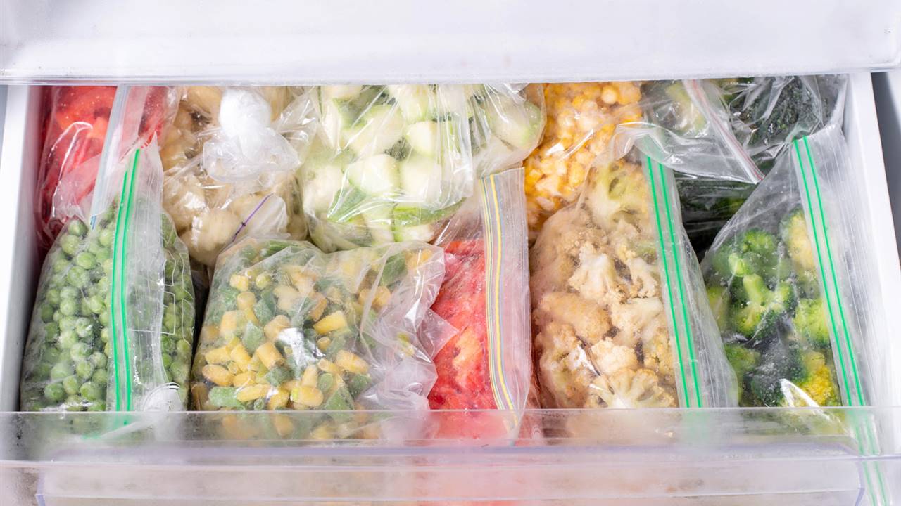 Cómo congelar bien las verduras… y el resto de alimentos