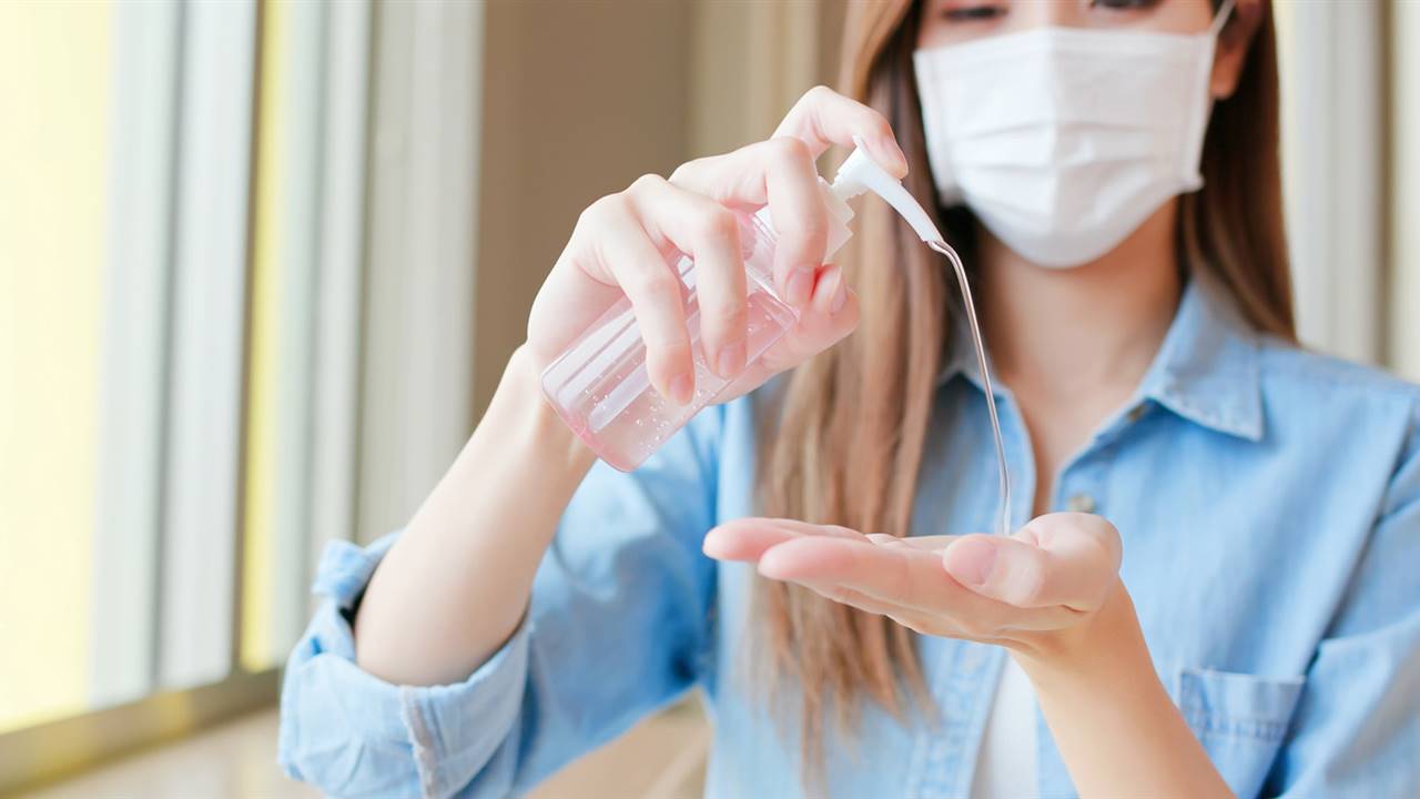 Los bulos sobre el gel hidroalcohólico