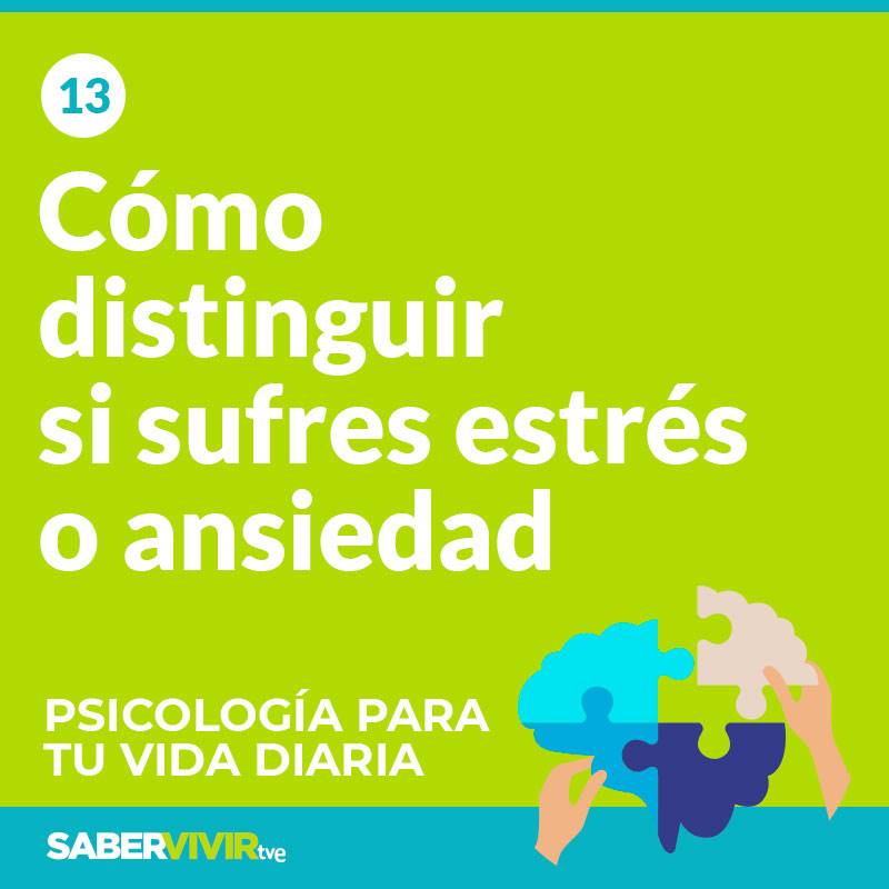 Cómo distinguir si sufres estrés o ansiedad