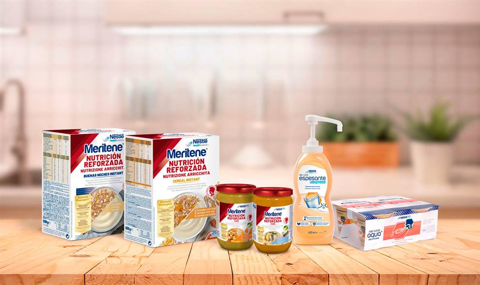 Bodegon Meritene productos