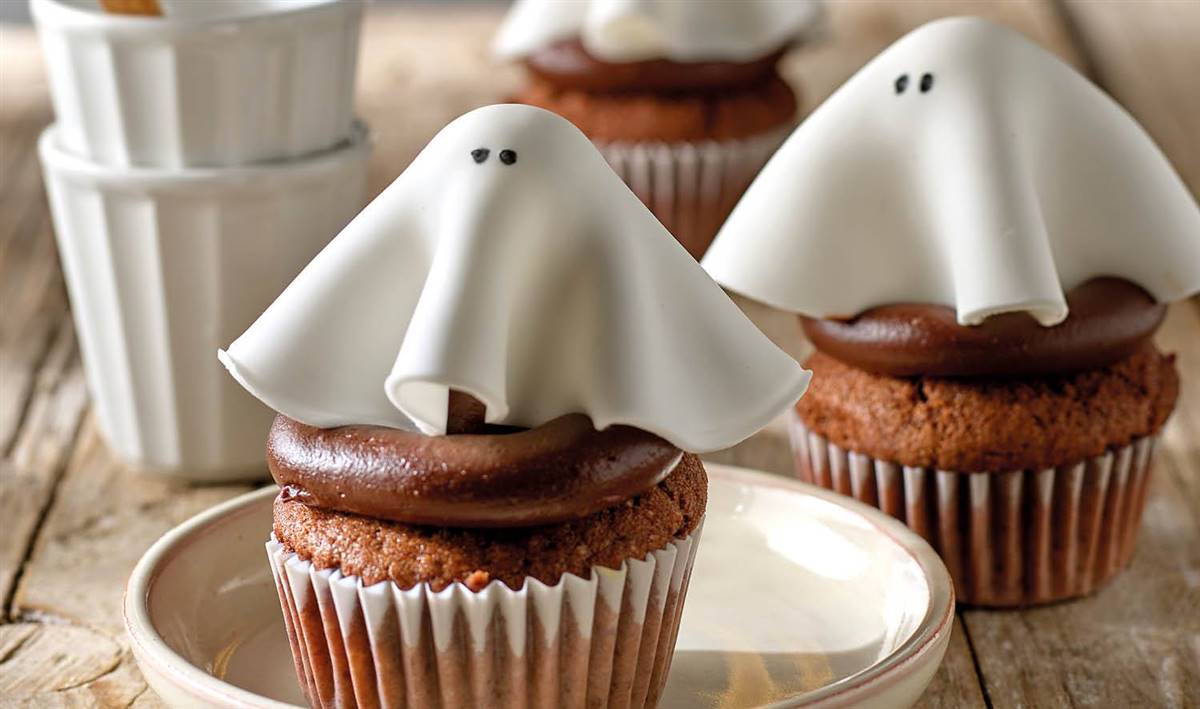 Cupcakes fantasma