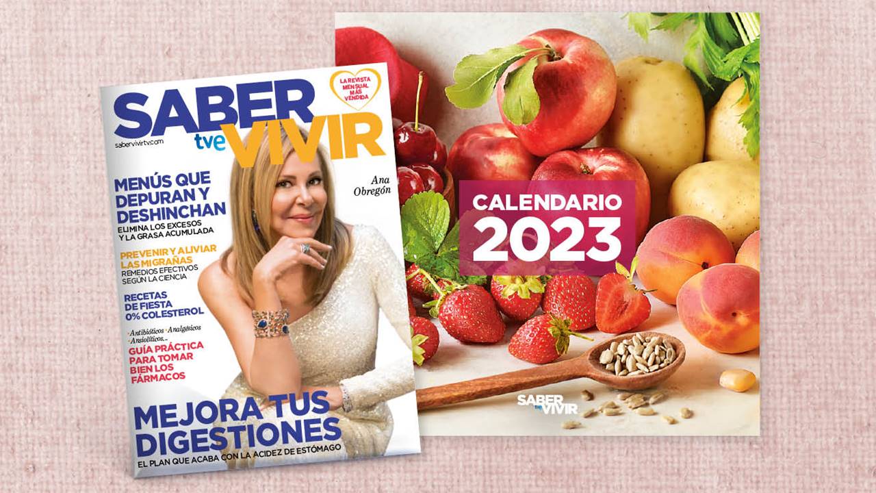 Consigue tu calendario 2023 con la revista Saber Vivir