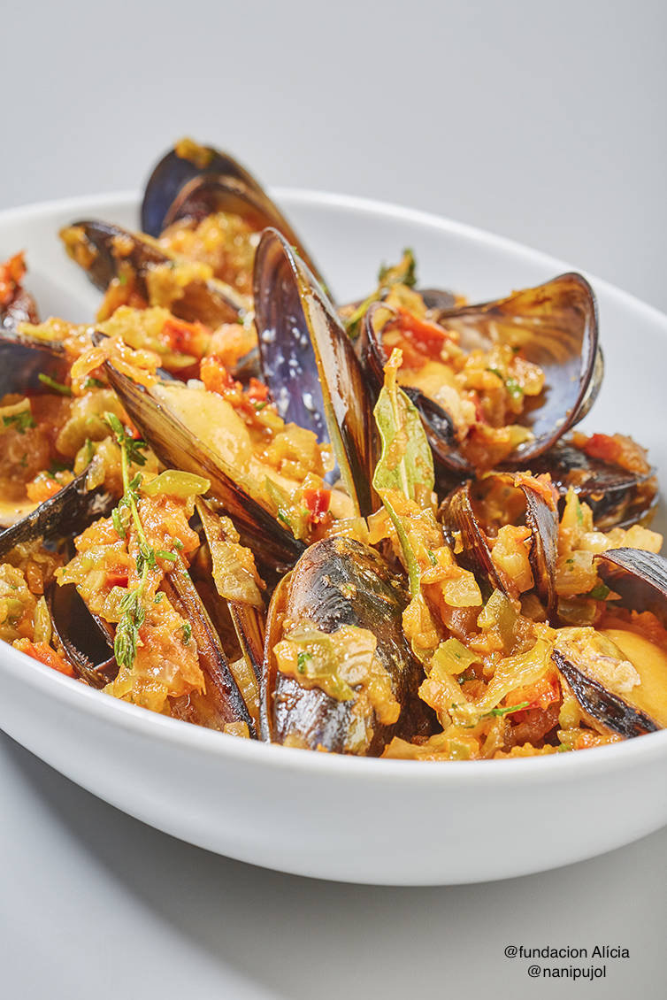 Mejillones a la marinera