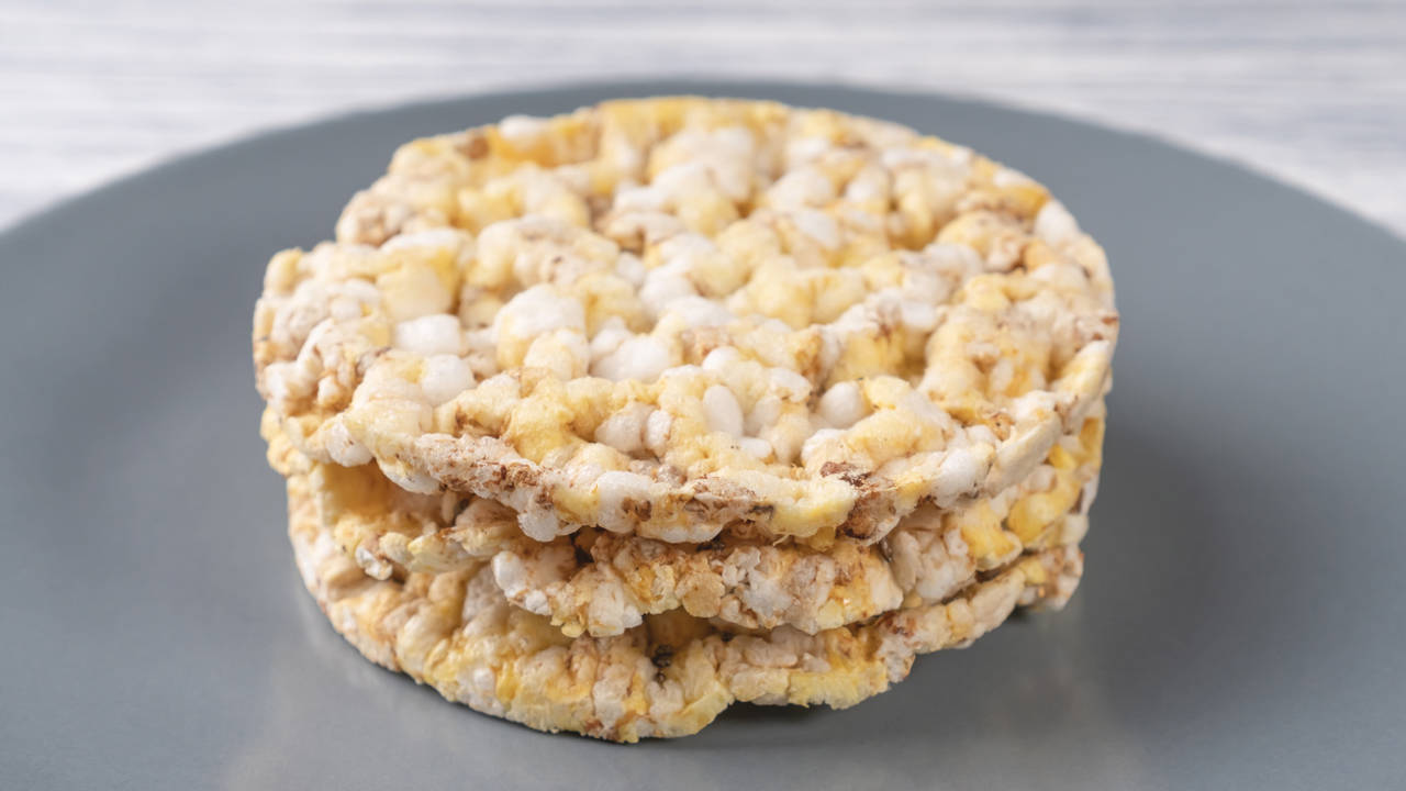Tortitas de cereales inflados