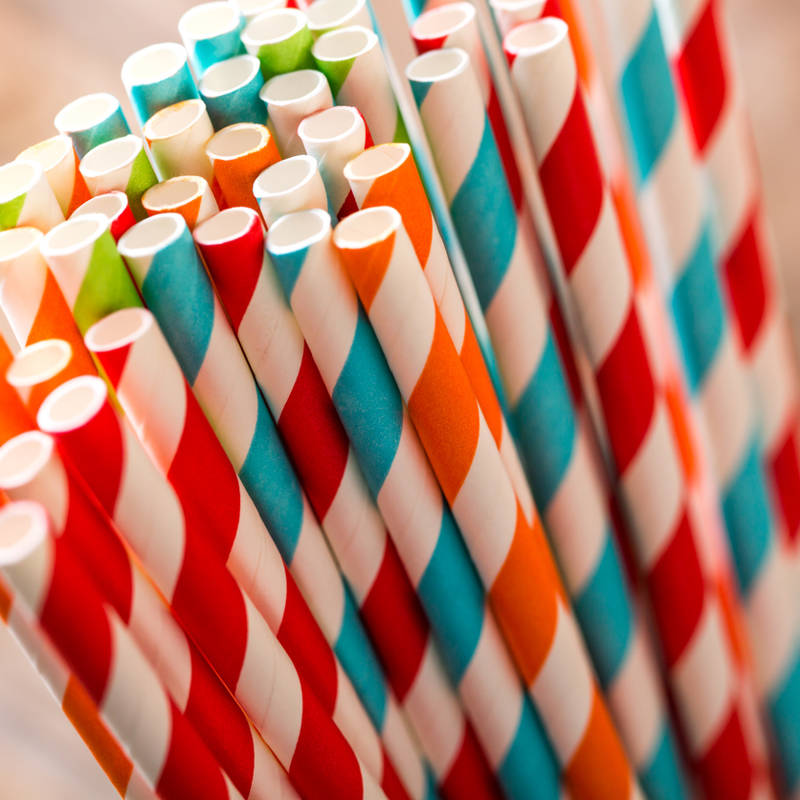 PAJITAS DE PAPEL
