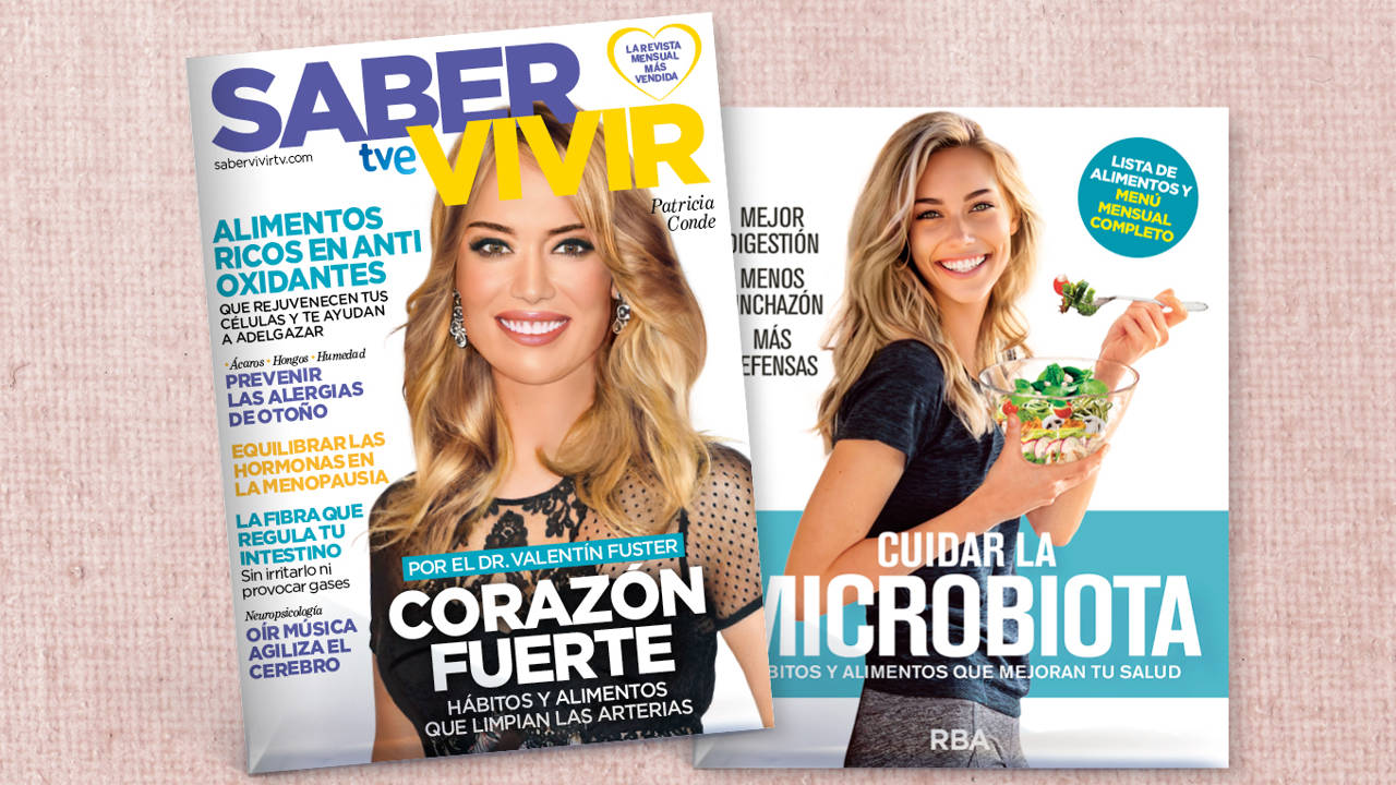 Consigue el nuevo libro de Saber Vivir sobre microbiota con el último número de la revista
