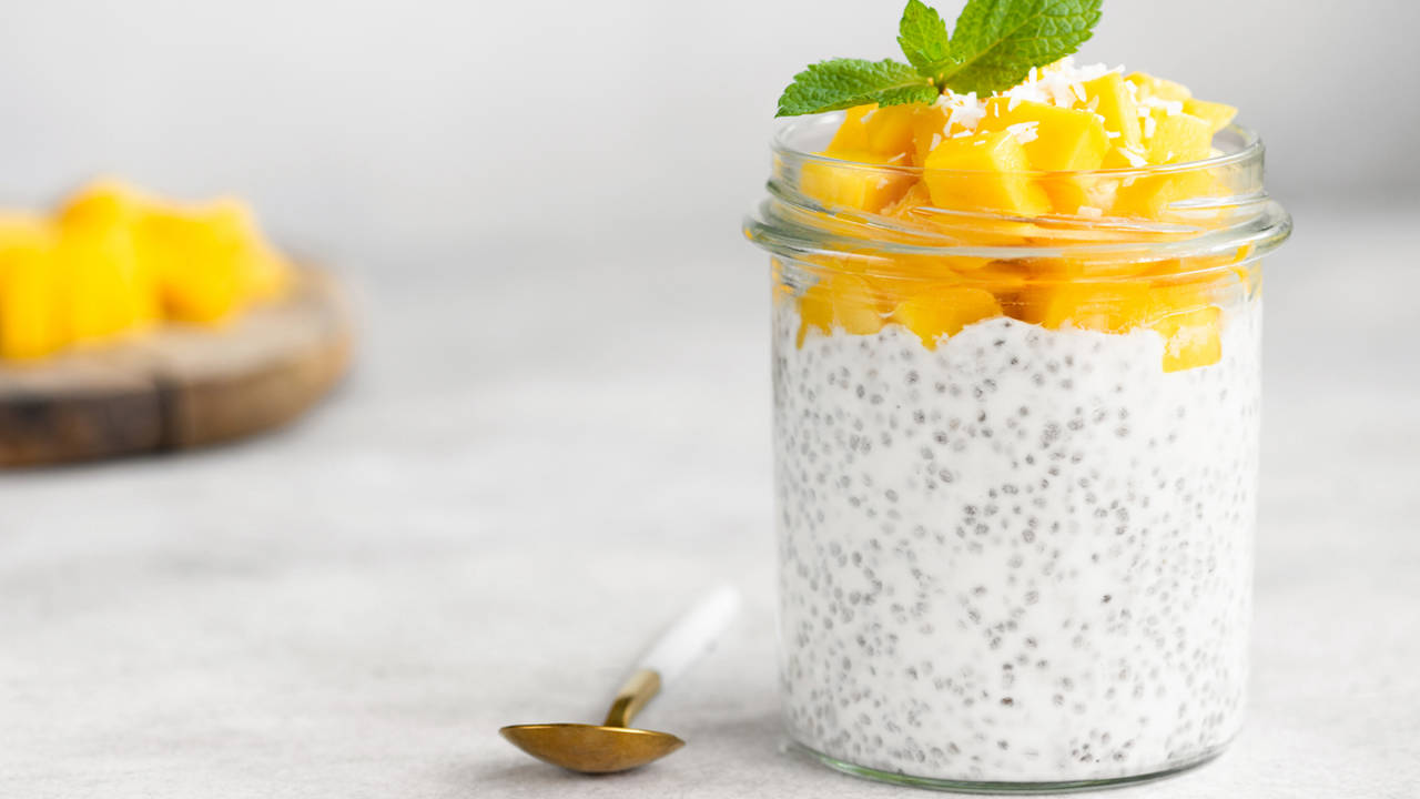 Receta avena chía