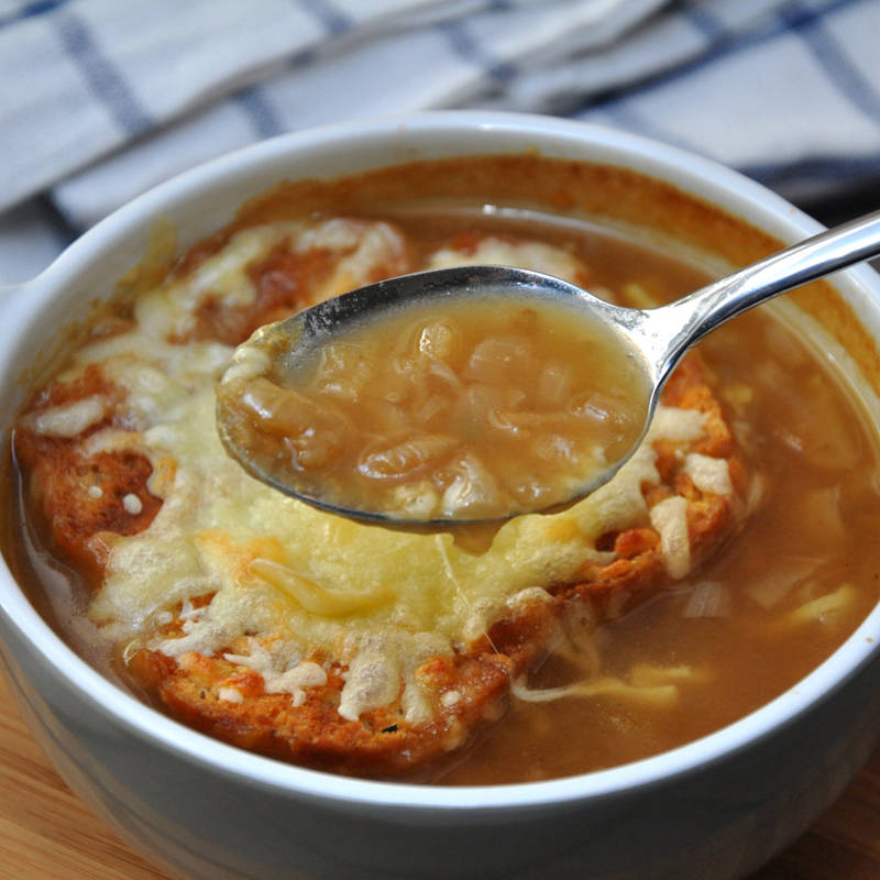 sopa de cebolla