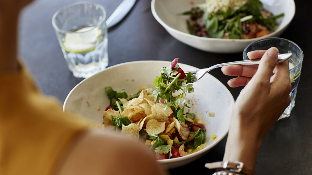 plato ensalada