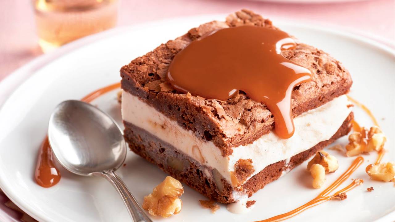 Receta de helado de brownie proteico para ganar músculo: fácil y delicioso