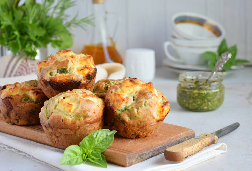 pastelitos salados pollo brocoli