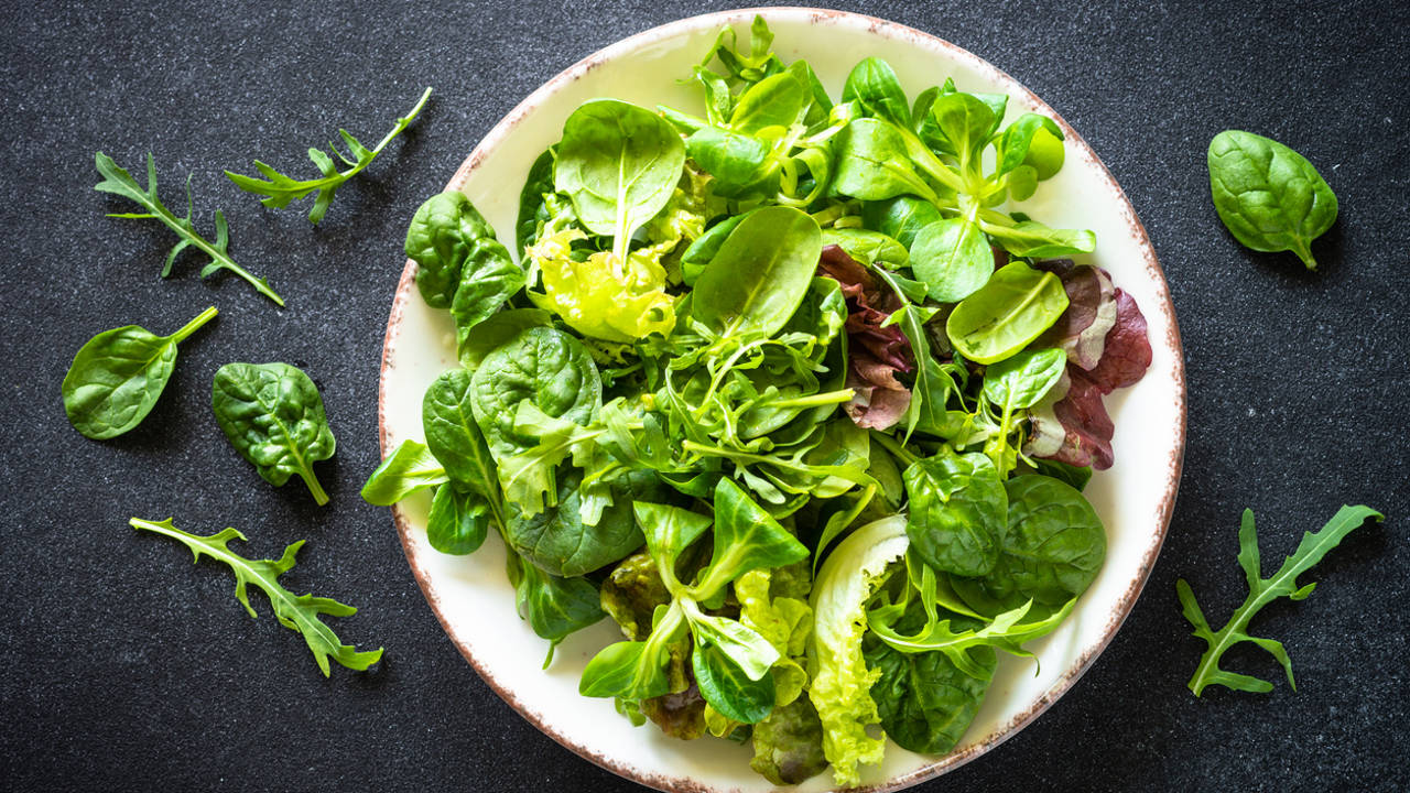 Verduras de hoja verde