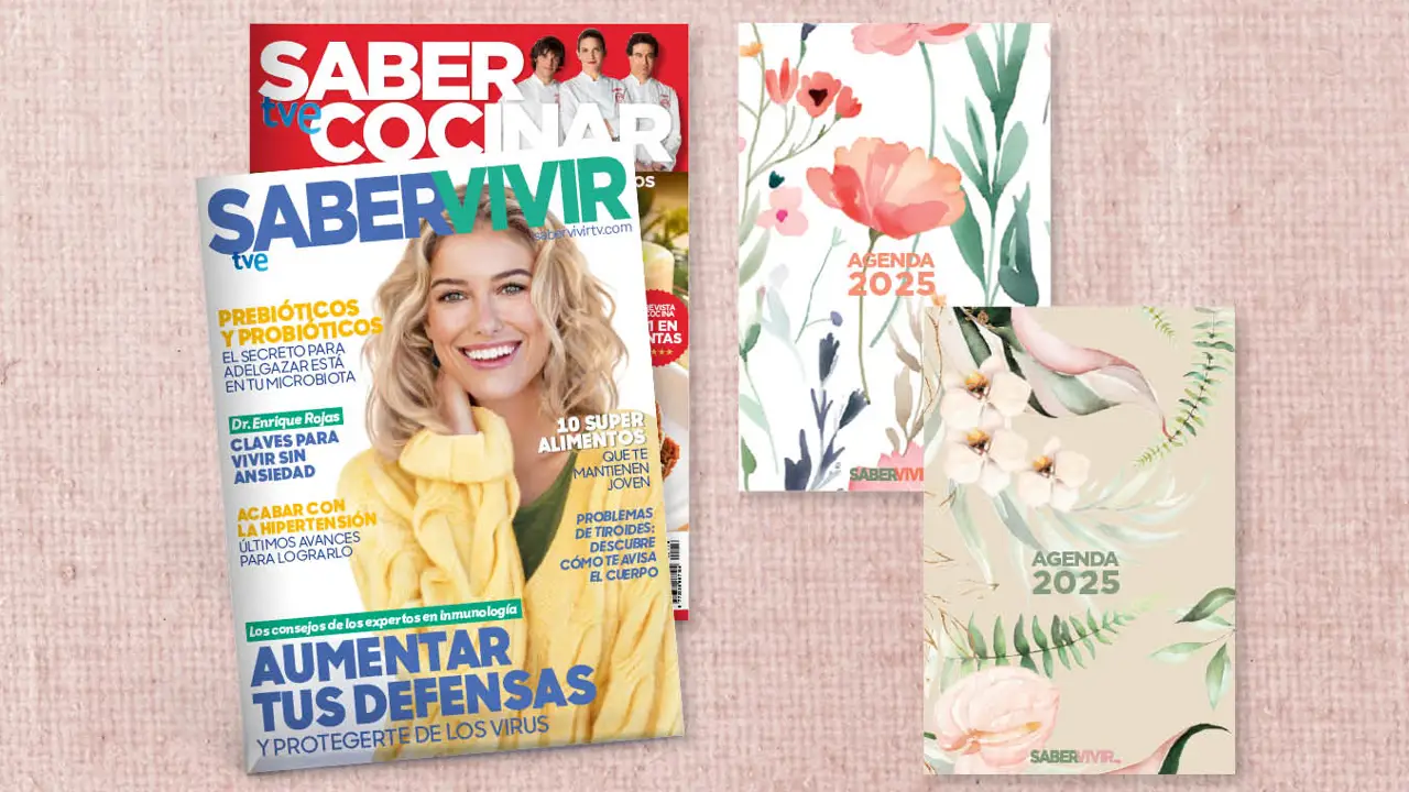 Consigue la Agenda 2025 con la revista Saber Vivir de diciembre