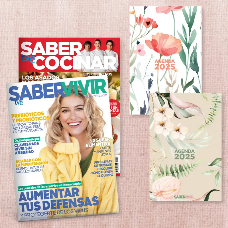 Consigue la Agenda 2025 con la revista Saber Vivir de diciembre