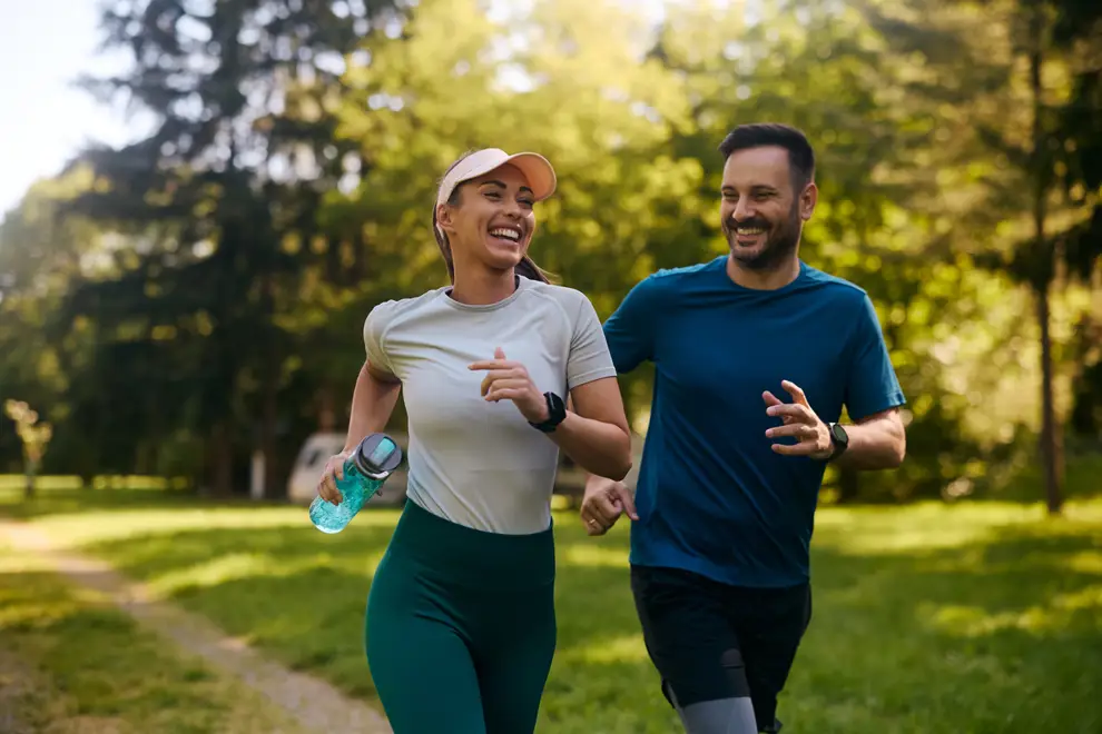 correr al aire libre