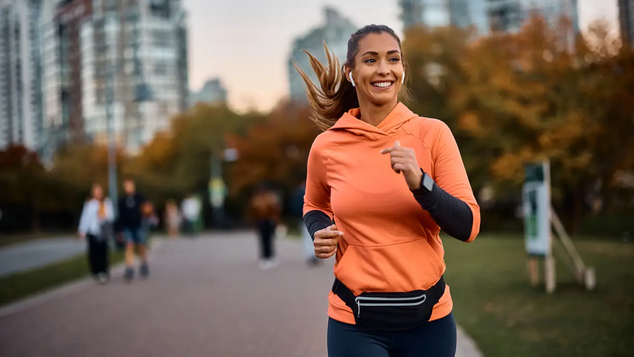 Mujer corriendo