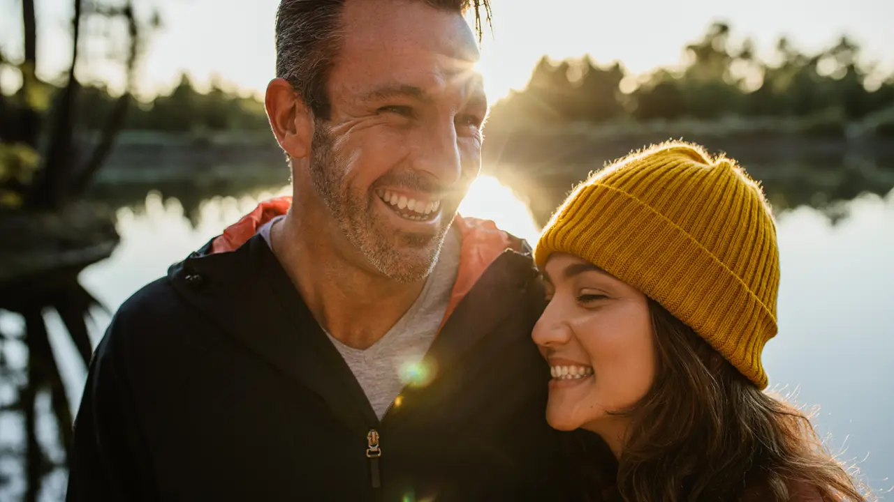 Pareja feliz