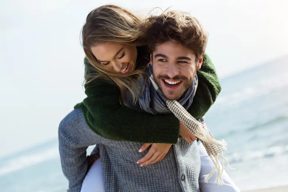 Pareja feliz