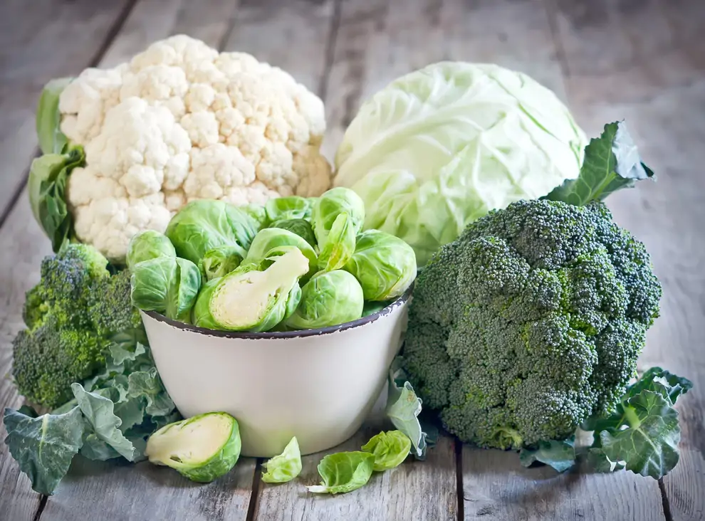 verduras cruciferas