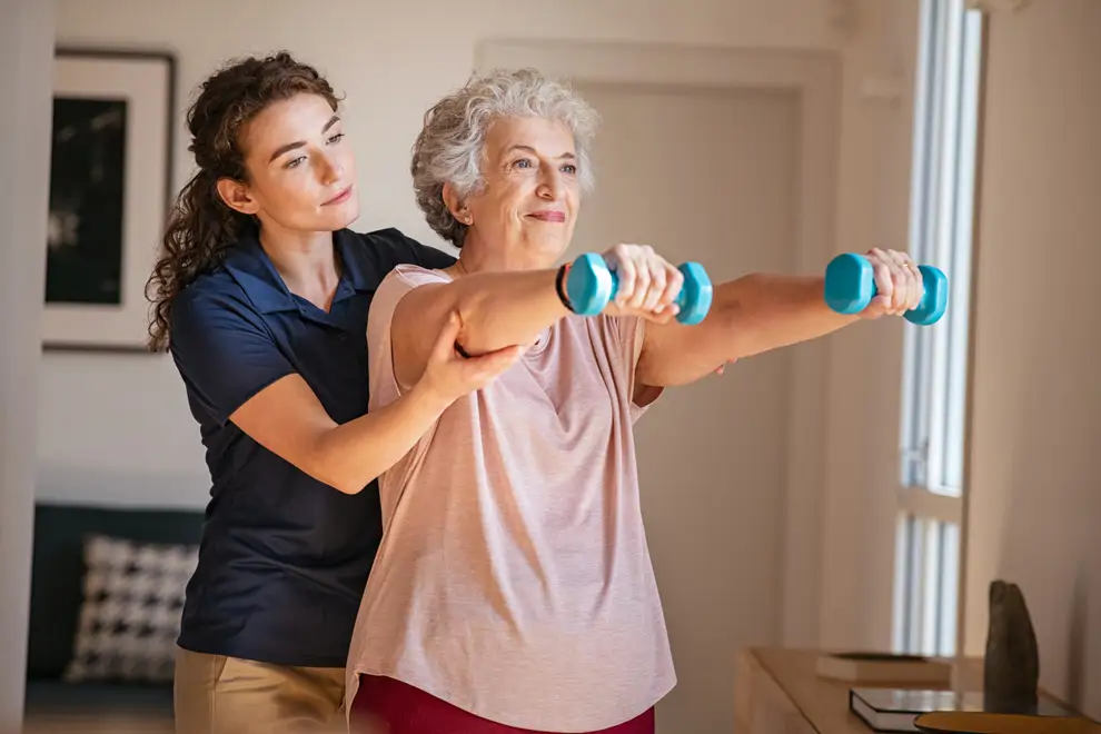 abuela ejercicio