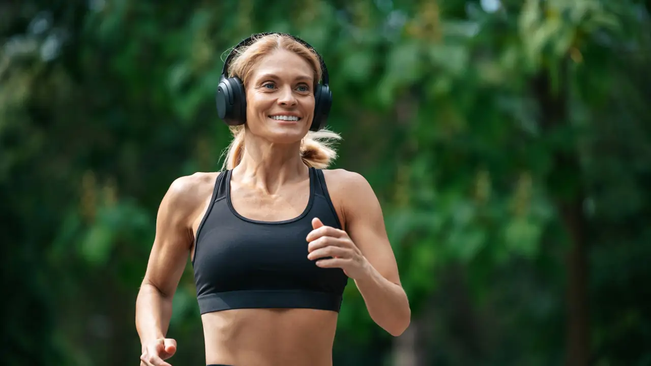 Mujer corriendo