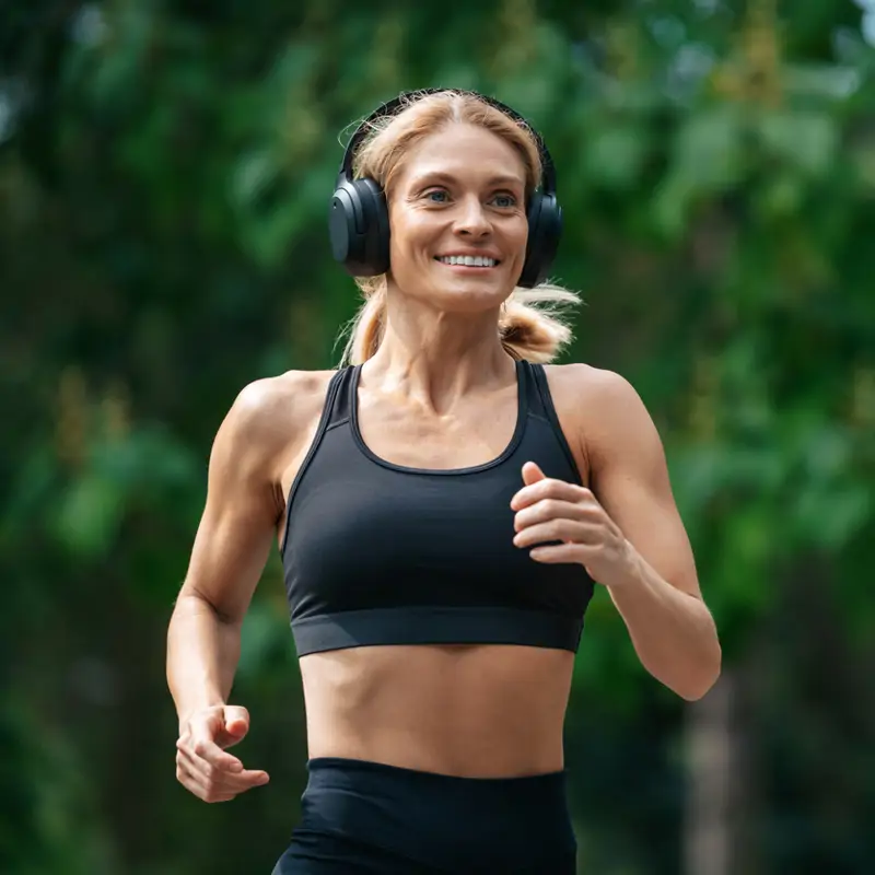 Mujer corriendo