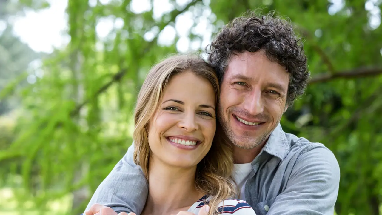 Pareja feliz