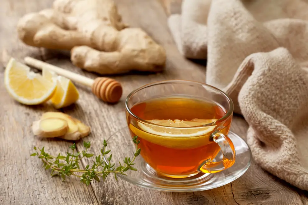 Infusión migraña jengibre