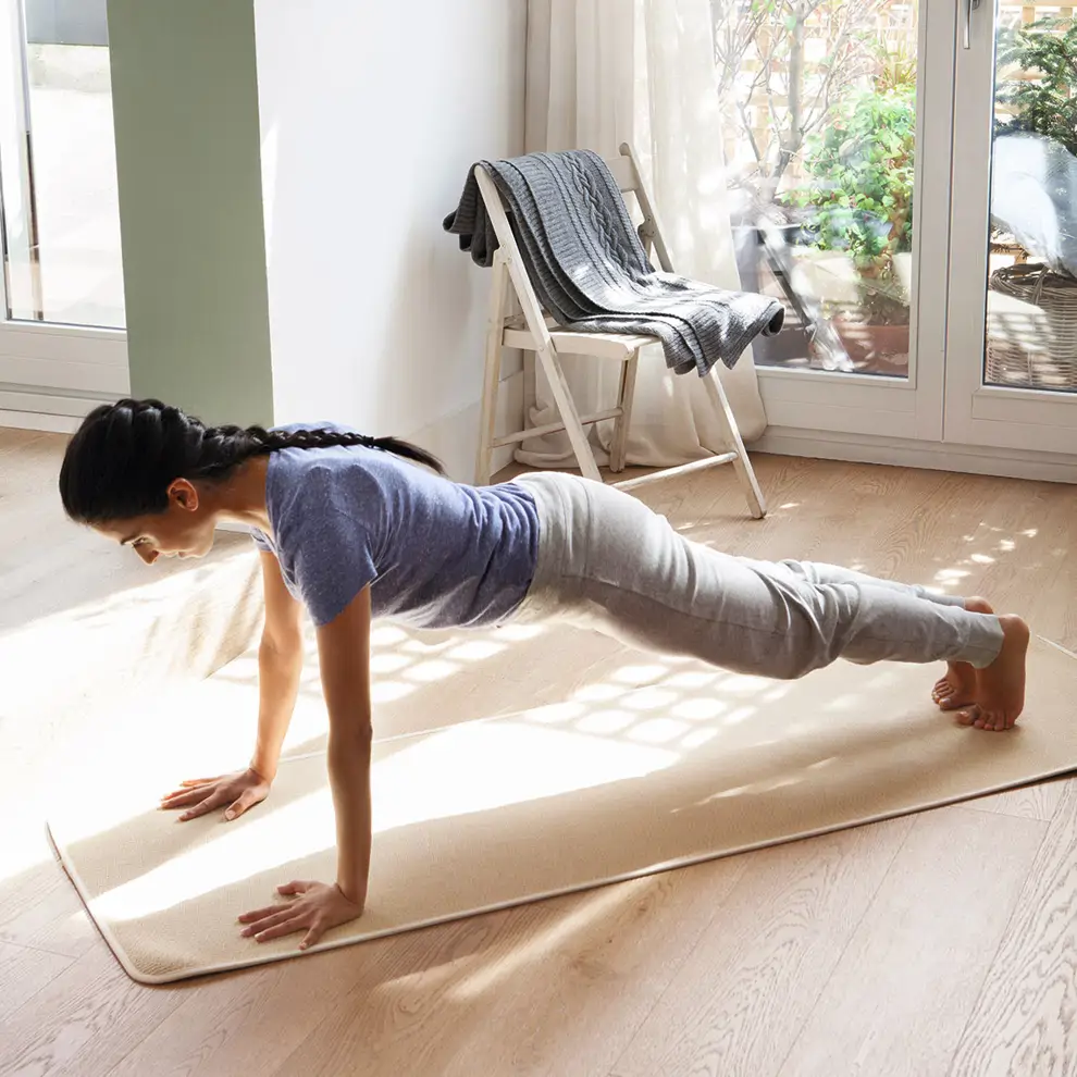 Flexiones Cuadrada
