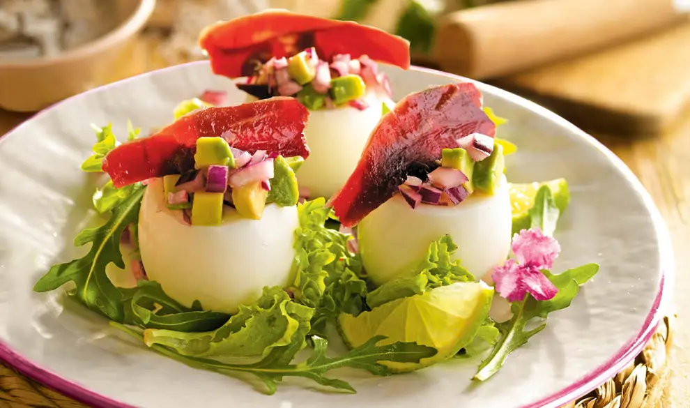 Huevos rellenos 