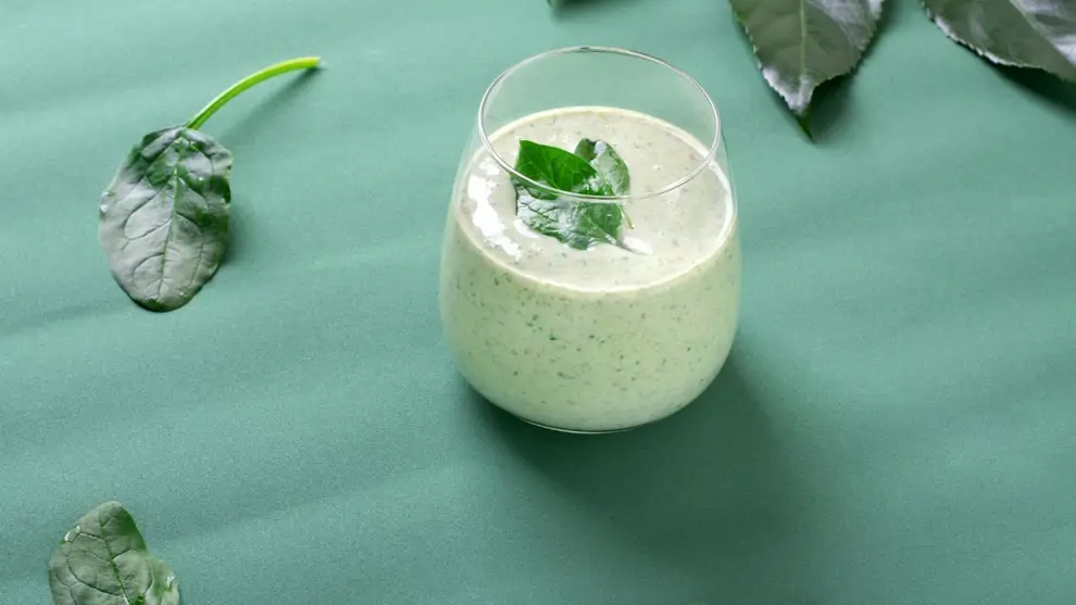 batido avena verde