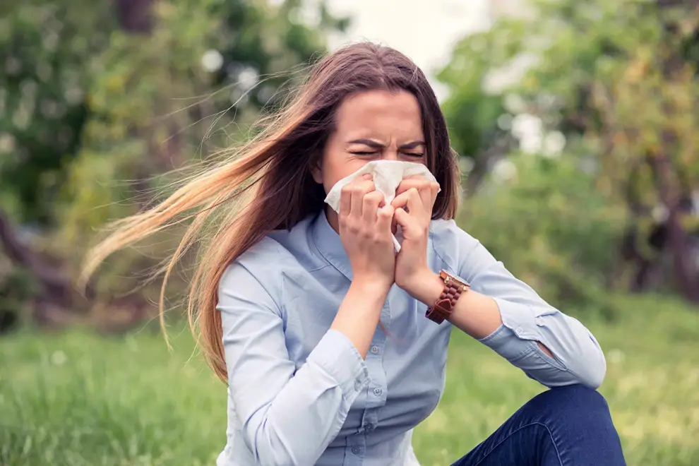 ¿Puede el tiempo extremo de este invierno influir en las alergias al polen?