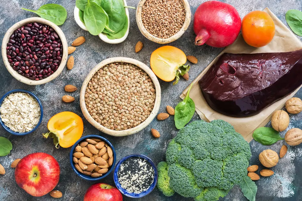 Alimentos con hierro