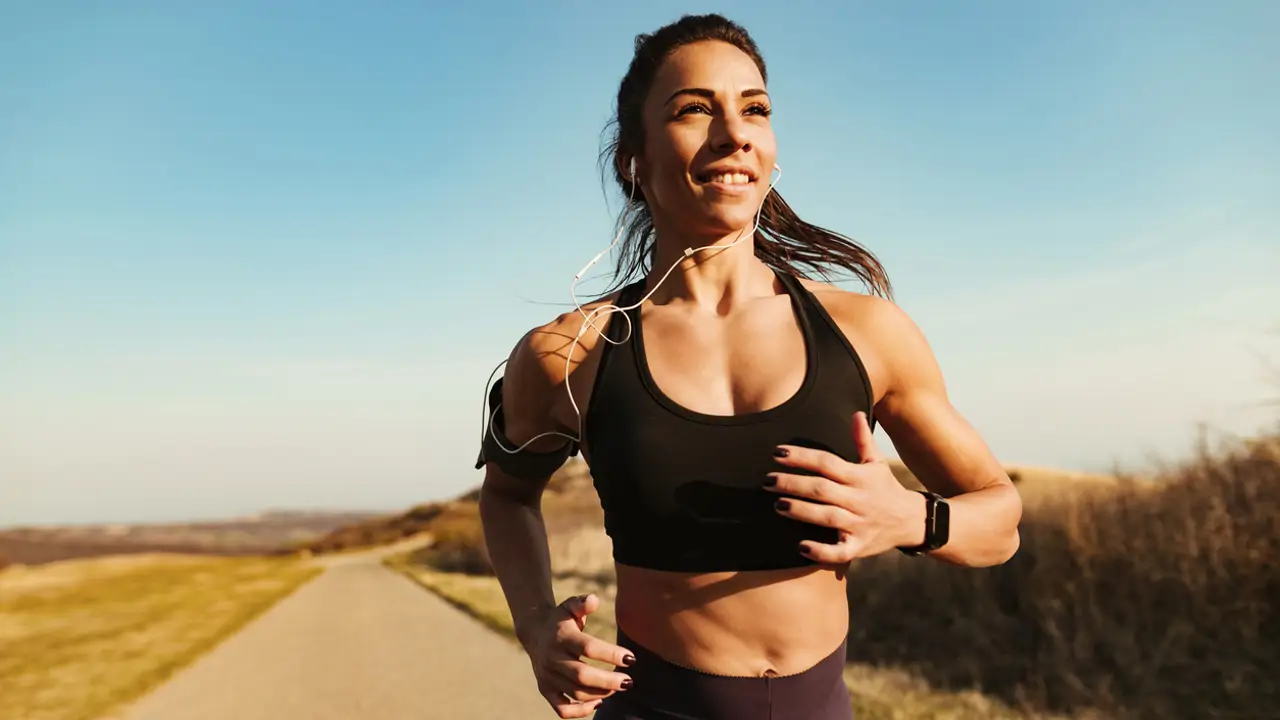Mujer corriendo