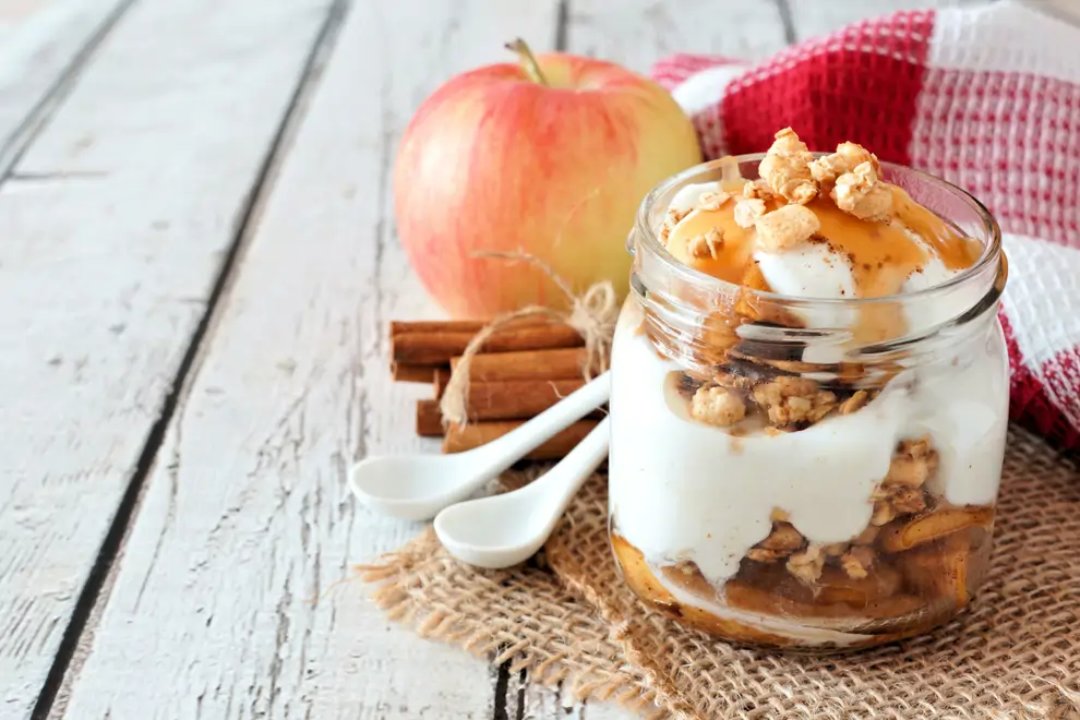 parfait yogur griego