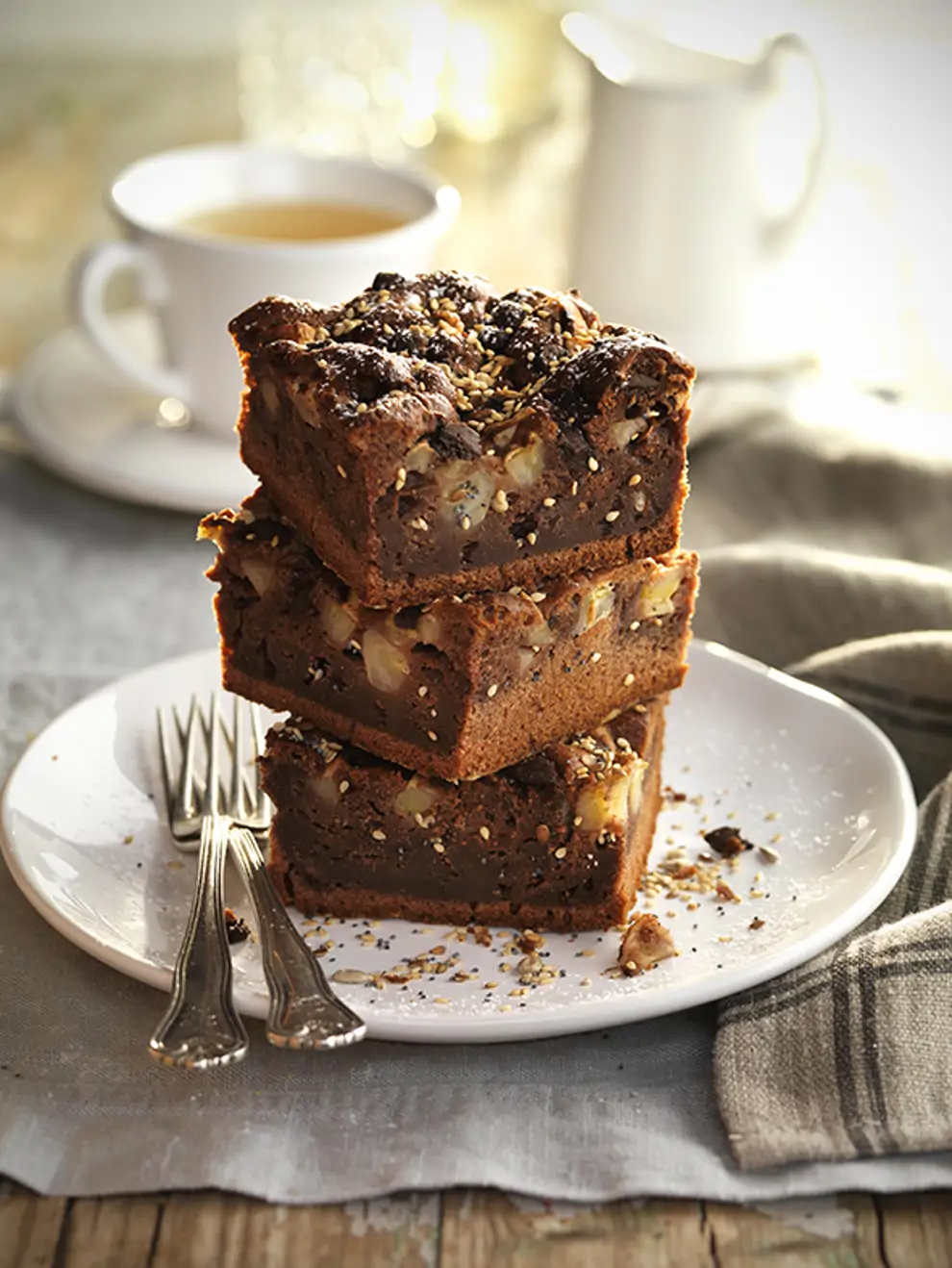 Brownie de plátano 