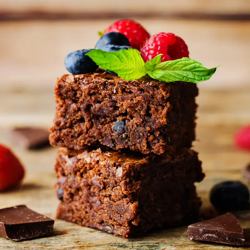 3 recetas fáciles de brownie sin azúcar y sin harina: en solo 5 pasos, ideales para desayunar o merendar