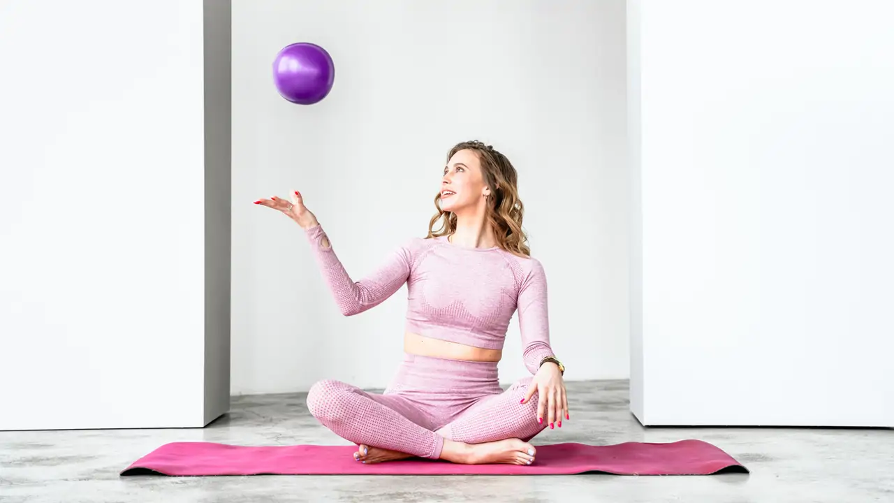 Lanzar pelota equilibrio