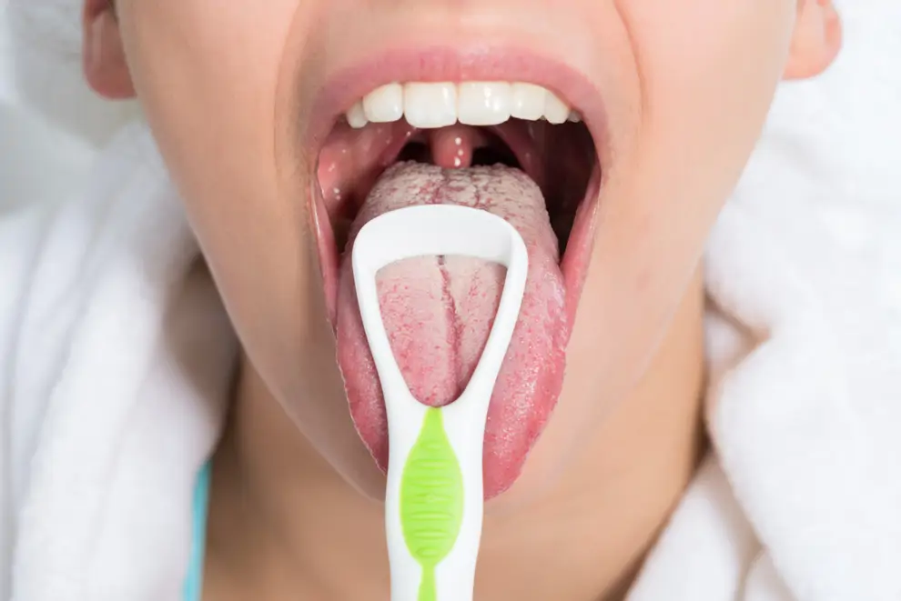 raspador de lengua
