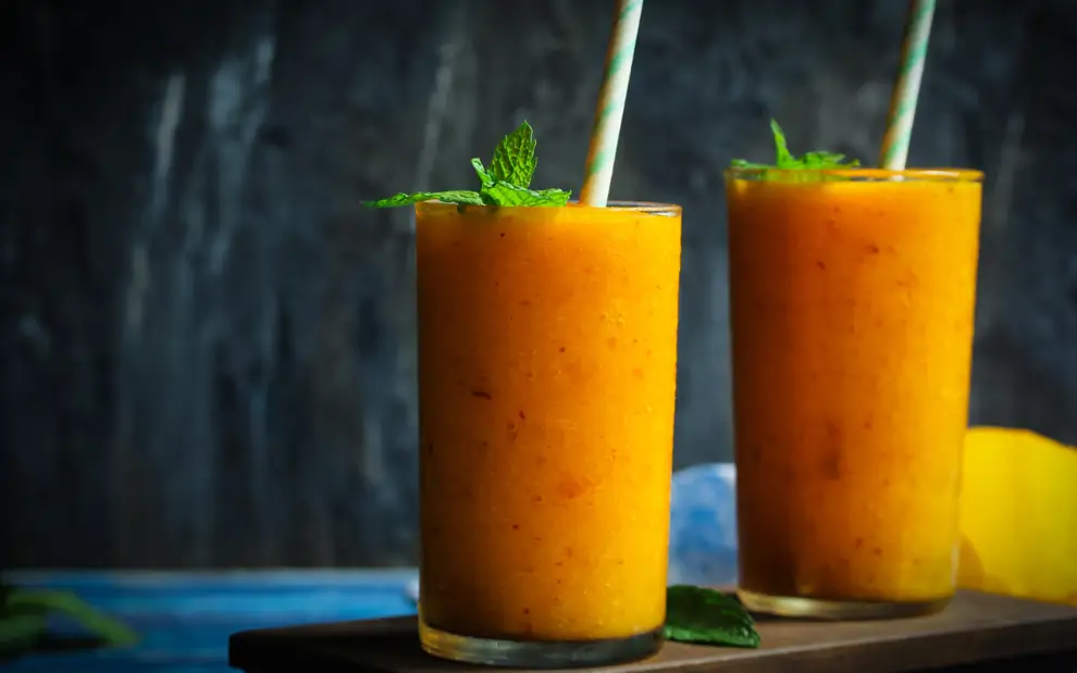 Batido de mango y zanahoria
