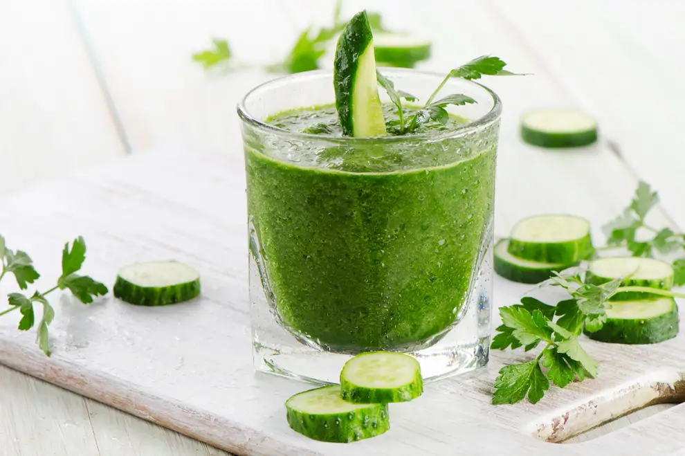 Batido de pepino