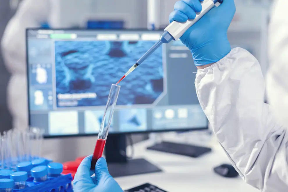 laboratorio de sangre