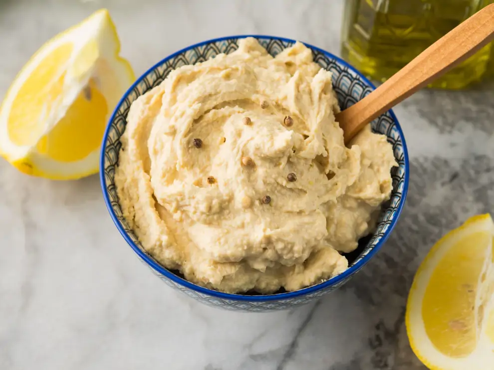 Salsa de tahini y limón