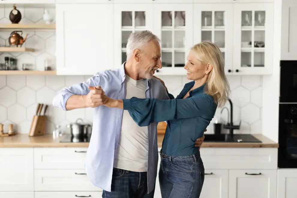 Pareja bailando 