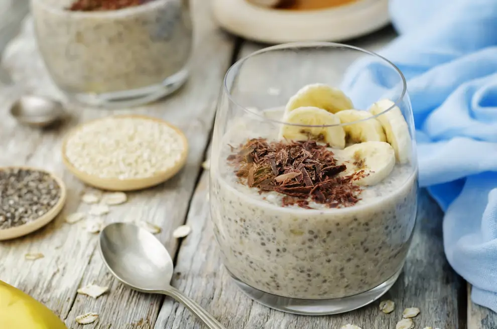 avena con semillas de chía